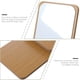 thumbnail image 5 of FELTECHELECTR Espejo de maquillaje cuadrado de sobremesa, espejo plegable de madera para dormitorio., 5 of 7