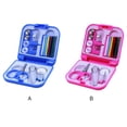 thumbnail image 4 of Kit de Fils pour Aiguilles Mini Outils de Couture Portables Ciseaux Pinces Boutons Set, Bleu, 4 of 6