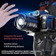 thumbnail image 2 of Motion Sensor LED Rechargeable Headlamp 5 Modes Waterproof Zoom 360 Adjustable Headlight for Camping Cycling Hiking, 2 of 5