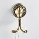 thumbnail image 2 of Ganchos para Batas de Latón en Ganchos para Toallas Dobles Gancho para Colgar, 2 of 9