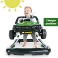 thumbnail image 6 of Bright Starts John Deere Gator 4-in-1 Baby Walker with Removable Steering Wheel, Green, 6 of 14