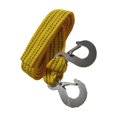 thumbnail image 4 of kurtrusly 2 Anti Slipping Hooks Heavy Duty Car Tow Cable 3 Ton 6 Ton Emergency Trailer Rope Vehicle Nylon Strap, 4 of 5