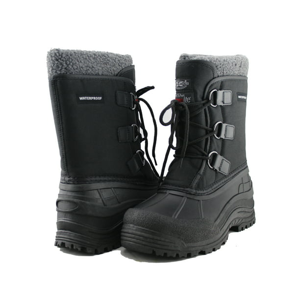 Tanleewa - Waterproof Mens Snow Boots Outdoor Non Slip Insulated Winter ...