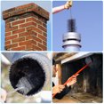 thumbnail image 5 of Uxcell 60mm OD Bore Brush, 1pcs Tube Cleaning Brush Steel Wire Chimney Cleaning Brush Round Bristles M12 Threaded for Auto Vent Ducts Chimney Fireplace, 5 of 5