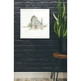 thumbnail image 2 of Epic Art 'Farm Friends XIV Barn' by Lisa Audit, Acrylic Glass Wall Art, 24"x24", 2 of 3