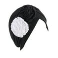 thumbnail image 2 of MSJUHEG Head Coverings for Women,Turbans for Women,Head Scarf,Hair Scarves for Women,Chemo Hats for Women,Head Scarf Hat Cap Turban Wrap Hats Headwear Black One Size, 2 of 3