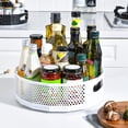 thumbnail image 3 of Joernso Storage Tray Space Saving Multi-purpose Solid Color Honeycomb Pattern Spice Jar Organizer Home Organization, 3 of 8