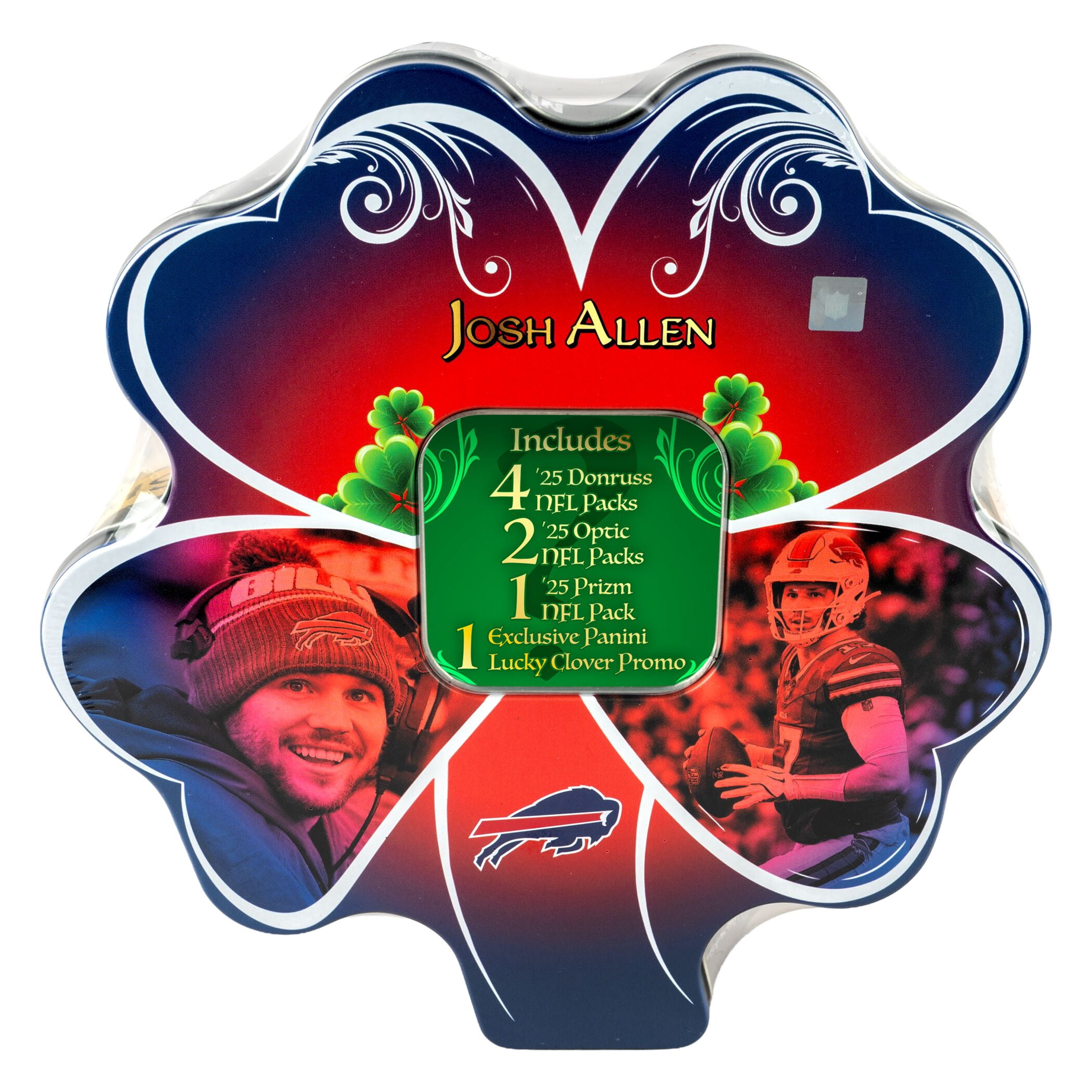 2026 Panini Football Trading Cards Shamrock Tin - Josh Allen
