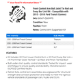thumbnail image 2 of Front Control Arm Ball Joint Tie Rod and Sway Bar Link Kit - Compatible with 2015 - 2018 Ford Transit Connect 2016 2017, 2 of 2