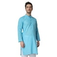 thumbnail image 3 of Royal Kurta Men's Cotton Chikankari Work Kurta, 3 of 6