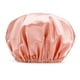 thumbnail image 3 of Gorros de ducha Sincero 4 paquetes impermeable extra grande ajustable doble capa para mujeres, 3 of 5