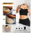 thumbnail image 4 of Vaslanda Neoprene Waist Trainer Corset Sauna Sweat Vest Weight Loss Slimming Body Shaper Workout Tank Tops Women, 4 of 6