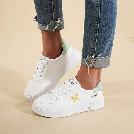 

SHZHRUKUNSHM Breathable Women‘s Versatile Sports Casual Sneakers for Fitness and Running Anti-Slip Lightweight Skateboarding Shoes Hiking Footwear and Jump Rope Trainers