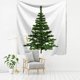 thumbnail image 4 of Serie de árboles de Navidad personalizada, Sábana de Picnic estética para dormitorio, colcha, póster, manta, tapiz con estampado artístico, decoración para colgar en la pared, 4 of 4