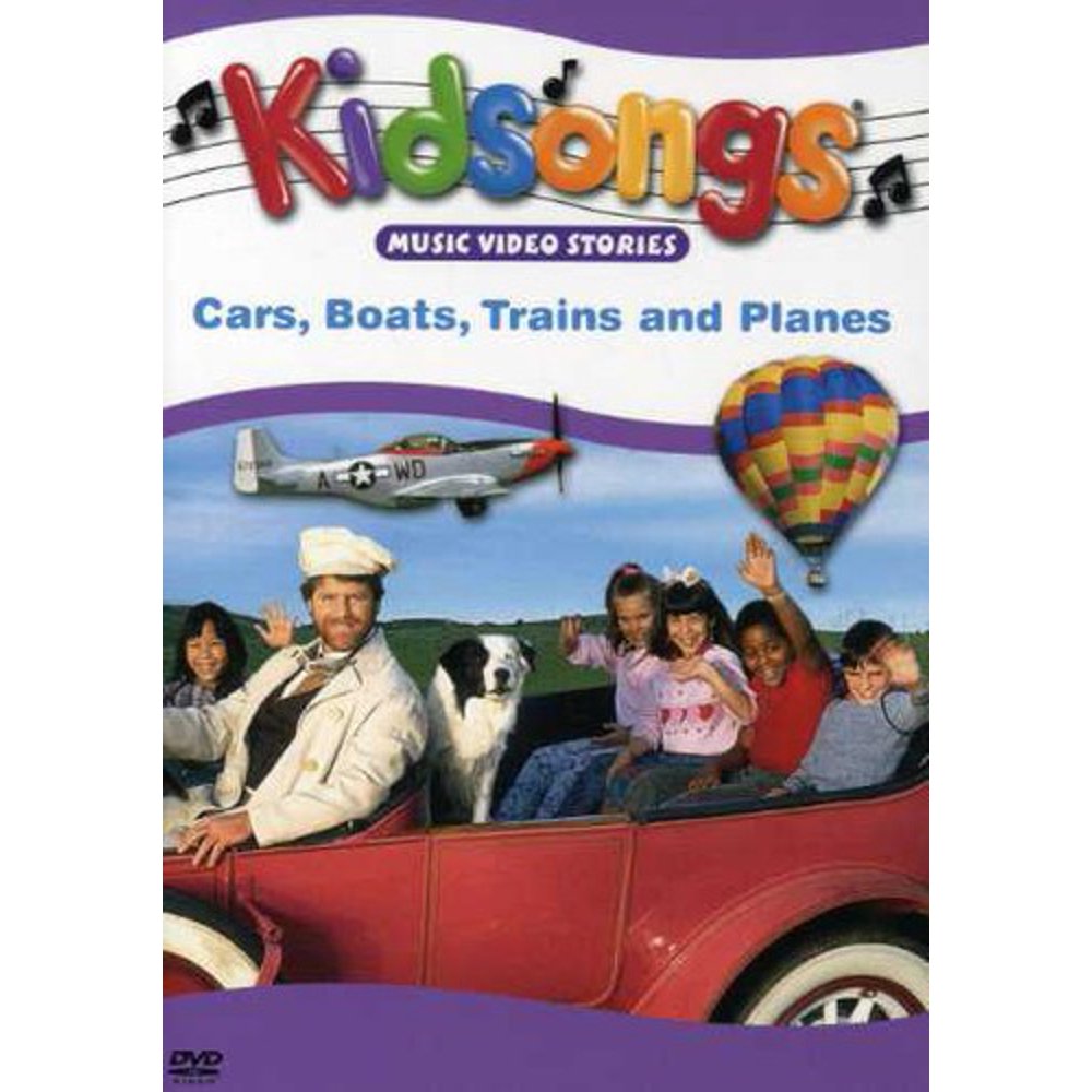 Kidsongs Cars, Boats, Trains and Planes (DVD) Walmart