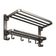 thumbnail image 5 of Toallero moderno Toallero de baño Toallero plegable Organizador de toallas Toallero con estante Toallero de baño Toallero para cocina S, 5 of 7