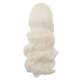 thumbnail image 4 of LinYooLi 28 Pouces/70 cm Perruque Synthétique Cheveux Longs Bouclés (Brun Blond Mélangé), 4 of 4