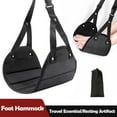 thumbnail image 5 of Adjustable Polyester Airplane Foot Hammock for Travel Comfort, 5 of 7