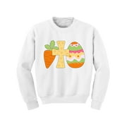Happy Easter Youth Sweatshrit for Teens Easter Clothing for Girls Boys Christian Kids Sweater Age 4-18 5 8 14 Years Old