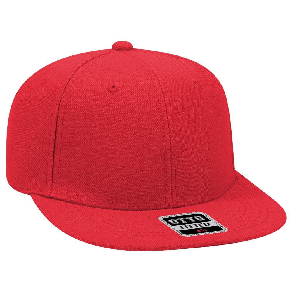 Flat Visor Fitted Pro Style Caps 