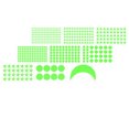 thumbnail image 4 of 1 Set 9 Pcs Luminous Star Moon Dot Wall Stickers Children Room Roof Stickers, 4 of 8