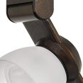 thumbnail image 3 of Benjara BM220808 12W Integrated LED Track Fixture with Polycarbonate Head, Bronze & White, 3 of 5