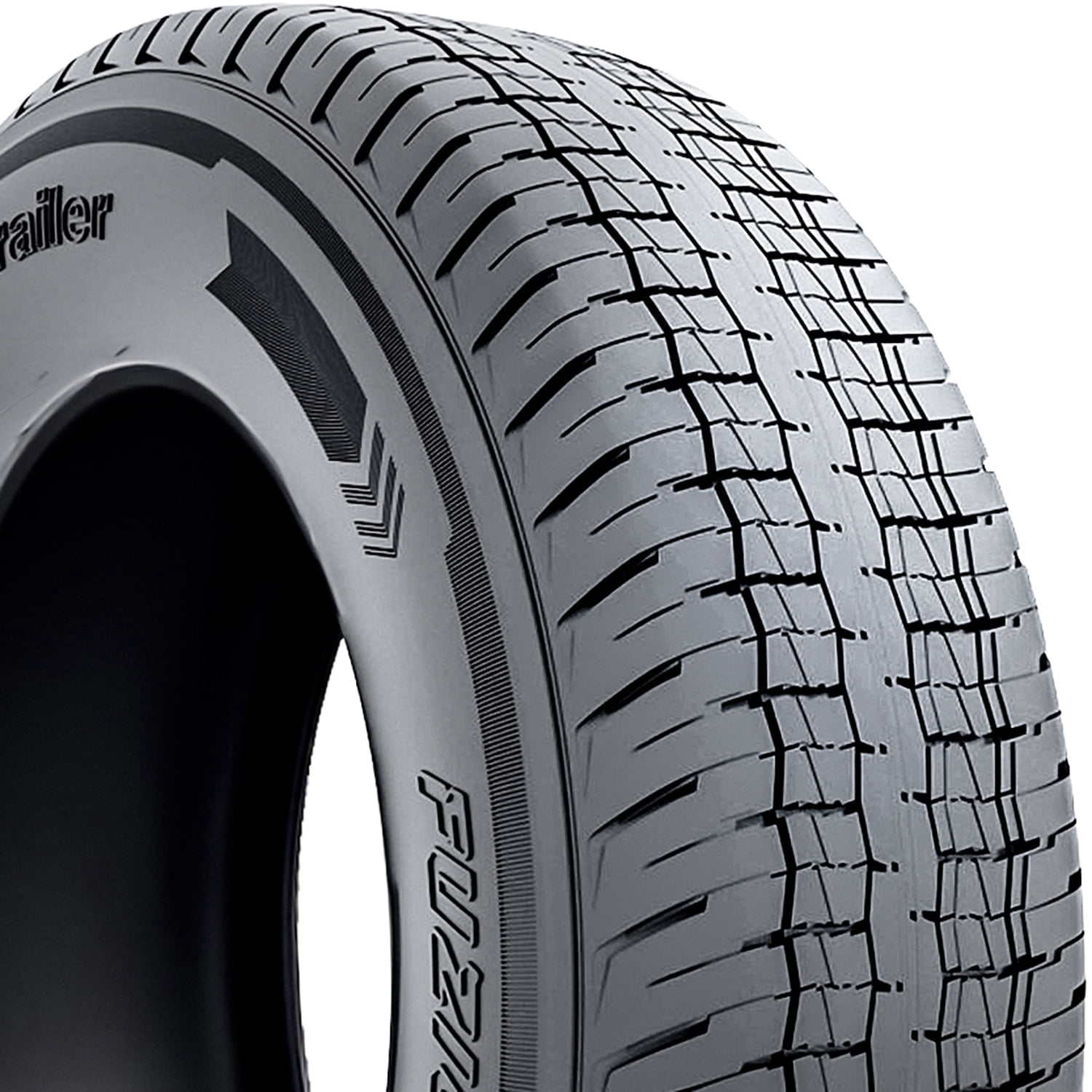 Fuzion Trailer ST205/75R14 C/6PLY Trailer Tire