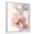 thumbnail image 3 of Designart 'Pastel Abstract With Pink Blue Beige and Red Spots' Modern Framed Canvas Wall Art Print, 3 of 5