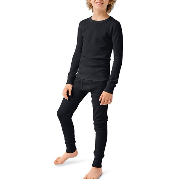 Hanes Boy's Thermal Underwear Set