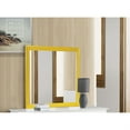 thumbnail image 4 of Passion Furniture 38 in. x 38 in. Classic Square Wood Framed Dresser Mirror, PF-G3102-M, 4 of 4