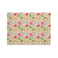 thumbnail image 4 of YFYANG Rectangular Polyester Table Cloth Hand-Painted Flowers Pattern Table Cover for Indoor Outdoor Kitchen Restaurant Table Decoration Tablecloths，54" X 72", 4 of 9