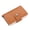 Yellowish Brown, variant on Suitable for both women and men, small card holder with clasp, RFID automatic pop-up card holder, vintage card case, anti-magnetic card holder, wallet