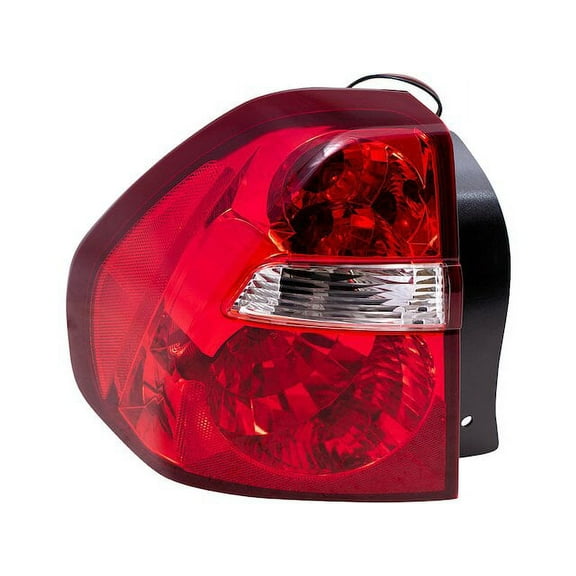 Left Tail Light Assembly - Compatible with 2004 - 2008 Chevy Malibu Sedan 4-Door 2005 2006 2007