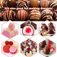 thumbnail image 5 of 2 Pcs Silicone Molds for Chocolate Covered Cherries Making, 15-Cavity Candy Baking Molds for Chocolate Truffles, Fat Bombs, Bite Size Snack, Pudding, Mini Sphere Cookies, Jello, Butter Ball, 5 of 5
