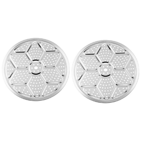 2Pcs Stainless Steel Pressure Cooker Canner Rack Steamer Rack Canning Stand