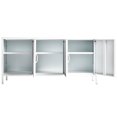 thumbnail image 2 of Tophomer 22,83 Pouces Stand Armoire de Rangement Entrée Buffet Armoire de Rangement avec 3 Tiroirs, Blanc, 2 of 11