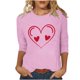 thumbnail image 3 of TaTaai Hoodies Shirts for Women Early Fall Long Sleeve Tops Vintage Graphic Outfits Tops Fashion Pullover Tees Gift, 3 of 5