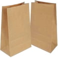 thumbnail image 1 of 2026 Pack Of 50 Recycled Kraft Paper Bags, 1 of 1