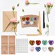thumbnail image 2 of Tarjetas de San Valentín Regalo de intercambio de tarjetas Regalos divertidos para niños Niños aula fiesta escolar recuerdos, juego de tarjetas de forma de corazón - 2cm (paquete de 8), 2 of 5