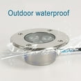 thumbnail image 3 of Projecteur Encastré LED pour Terrasse Extérieure Très Mince 3W Projecteur Encastré LED Extérieur IP68 Étanche Corps en Acier Inoxydable Utilisé pour Trottoir Extérieur, 3 of 5