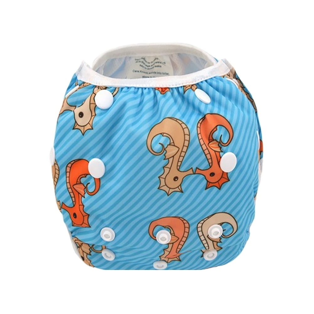 Leakproof Washable Reusable Swim Diapers For Kids 0 to 2 Years