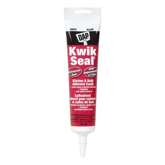 DAP Kwik Seal Tub & Tile White Adhesive Caulk