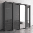 thumbnail image 2 of Monaco 3D-EX Wardrobe with 1 Mirror, 2 of 8