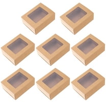 FRCOLOR 10 Pcs Happy Paper Gift Box Greeting Card Storage