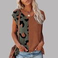 thumbnail image 2 of 2026 ! JINMGG 2026 Womens Tops under $5 Tops for Women Casual Spring Summer Fashion Woman Print Round-Neck Short Sleeve T-Shirt Printing Loose Blouse Tops, 2 of 6