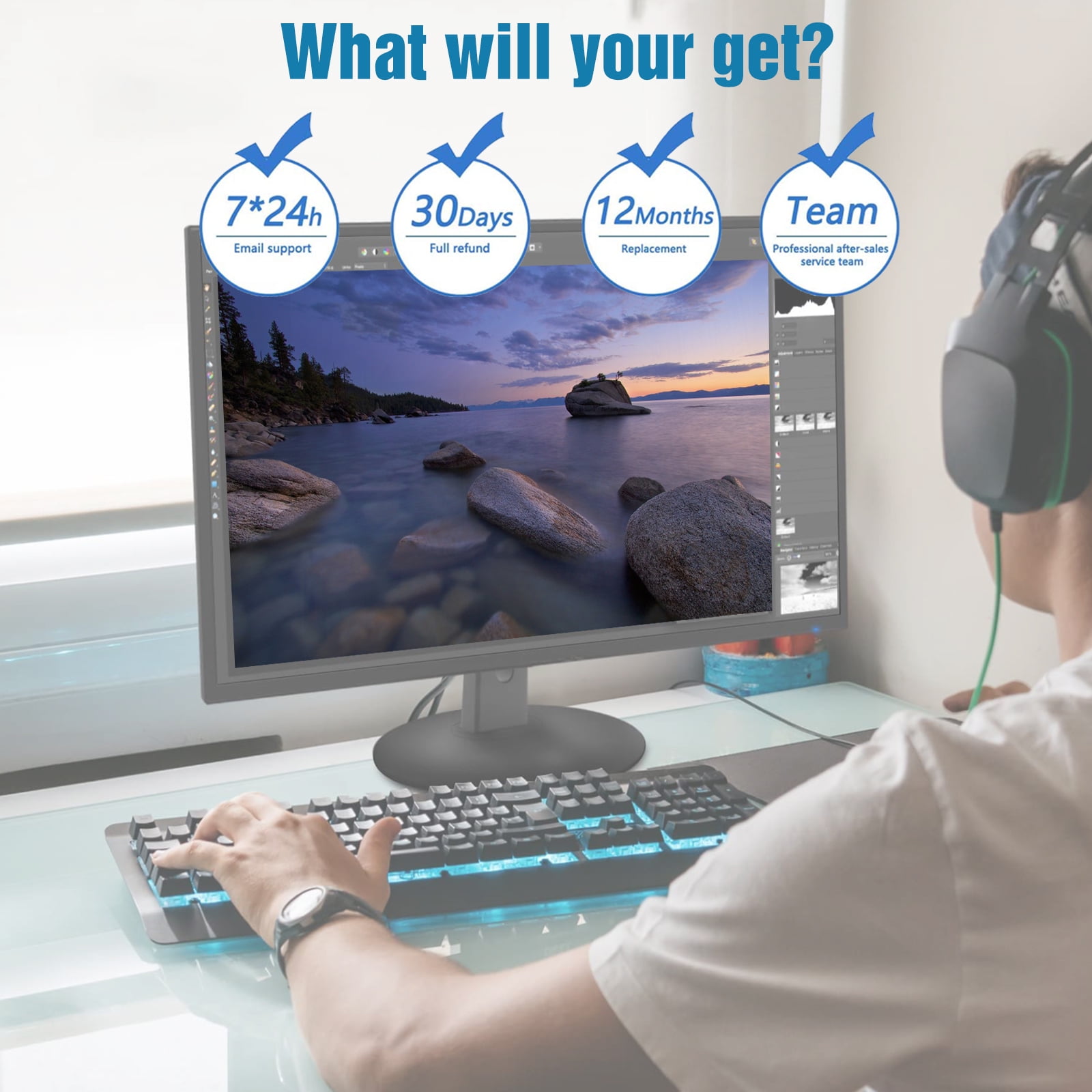 DC 19V Power Cord for Samsung Odyssey G5 G3 G55C C27G55 C32G55 C34G55 C27G55T C32G55T C34G55T 27" 32" 34" lc34g55twwnxza Gaming Monitor, Samsung 32" TV UN32J400 UN32J5003AF UNJ32J52