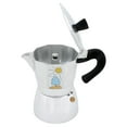 thumbnail image 6 of Any Morning Stainless Steel Espresso Coffee Stovetop Maker Pot 6 Cups, 8 oz, 6 of 7
