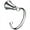 Chrome, variant on Moen YB5286CH Wynford Towel Ring in Polished Chrome