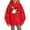 Red, variant on Mercatoo Halloween Sweatshirt for Kid Girls Ghos𝐭 Pumpkin Sweater Cute Coffee Graphic Pullover Shirt Teen Trendy 𝗦pooky Season Clothes
