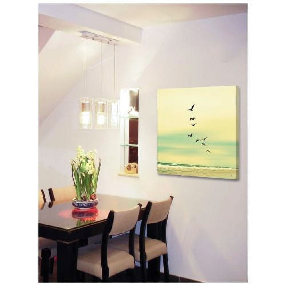 "Across the Endless Sea" Painting Print on Wrapped Canvas